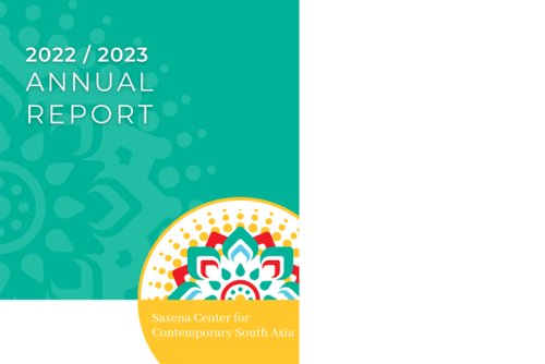 2022-2023 Saxena Annual Report cover