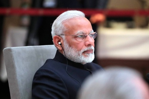 India Prime Minister Narendra Modi in 2017