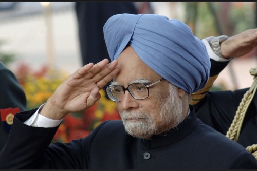 A photo of Manmohan Singh