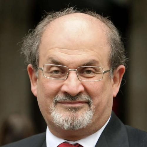 Salman Rushdie's photograph