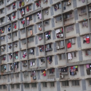 Apartment building in Mumbai, India